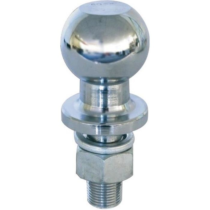 tête de boule de remorque 2 tonnes vissable 50 mm