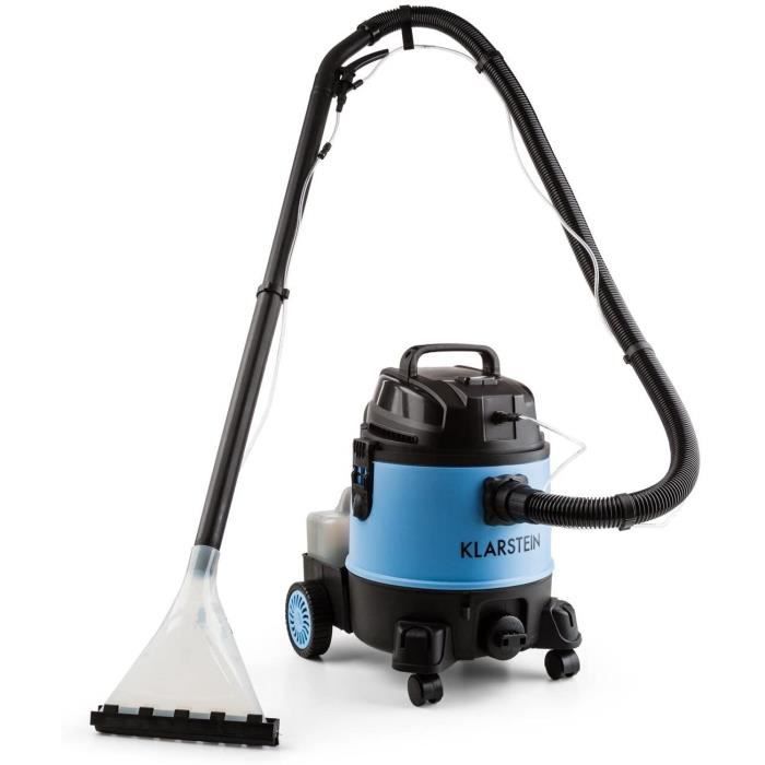 KLARSTEIN Reinraum 2G Dark Blue - Aspirateur Eau/poussière, Aspirateur, Réservoir Stable de 20L, Puissance d'aspiration de 1250L, Ar