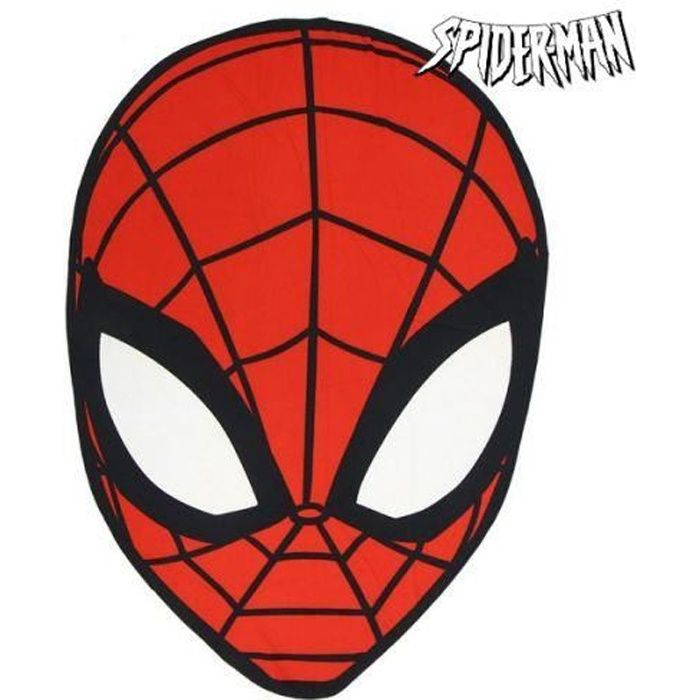 Serviette de plage Spiderman 75518 Rouge