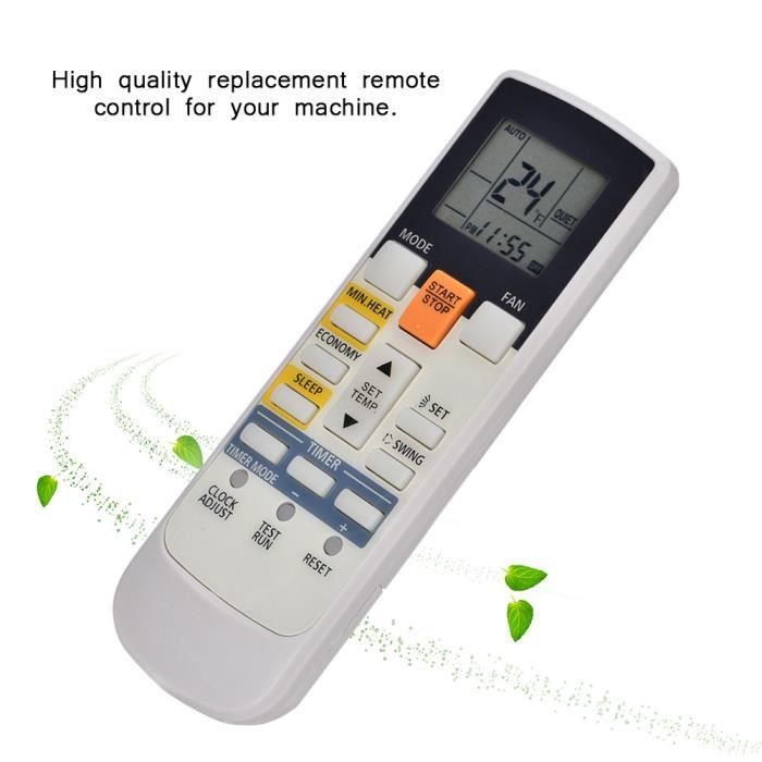 Télécommande pour remplacement de la télécommande AC de climatisation Fujitsu