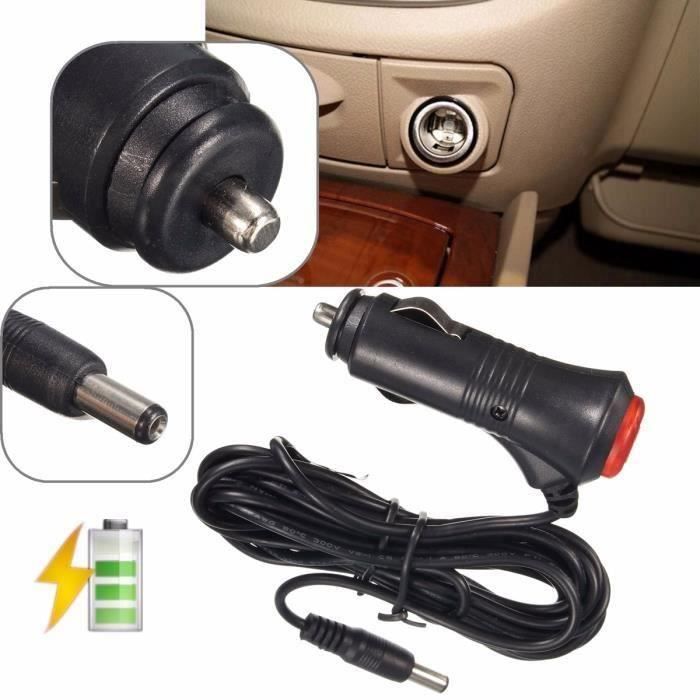 NEUFU LED Voiture Allume Cigare Alimentation A 5.5x2.1mm DC Cable Rallonge Adaptateur LIA1227