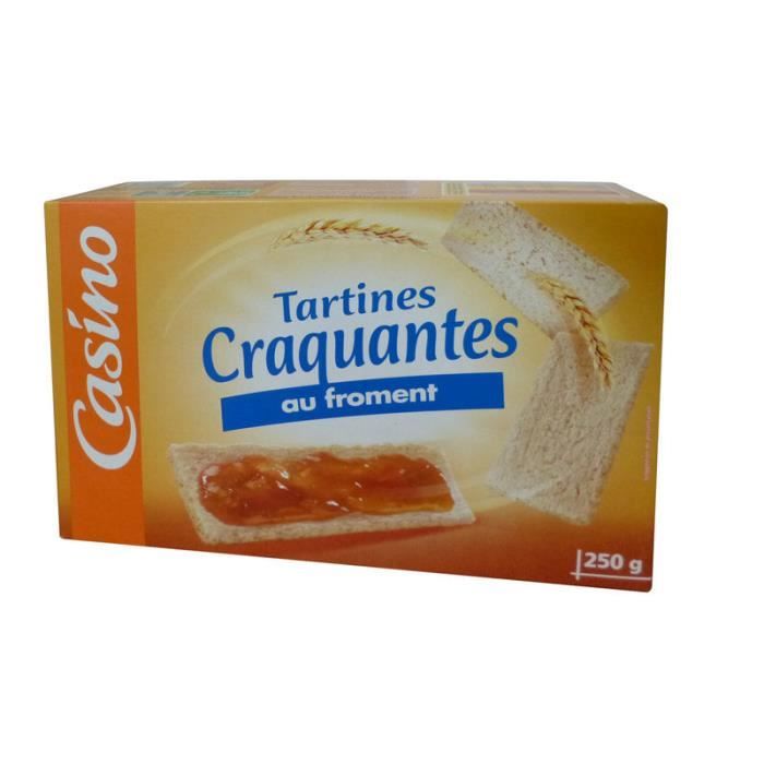 Tartines grillées froment 250 g