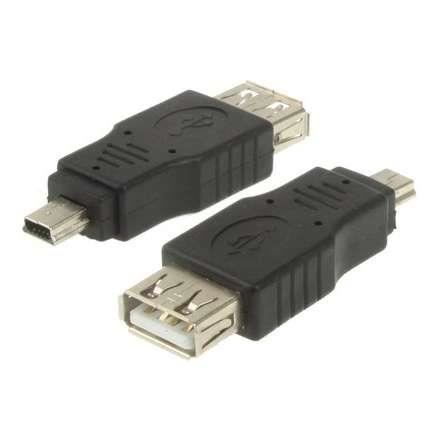 Adaptateur USB Femelle vers mini USB Male