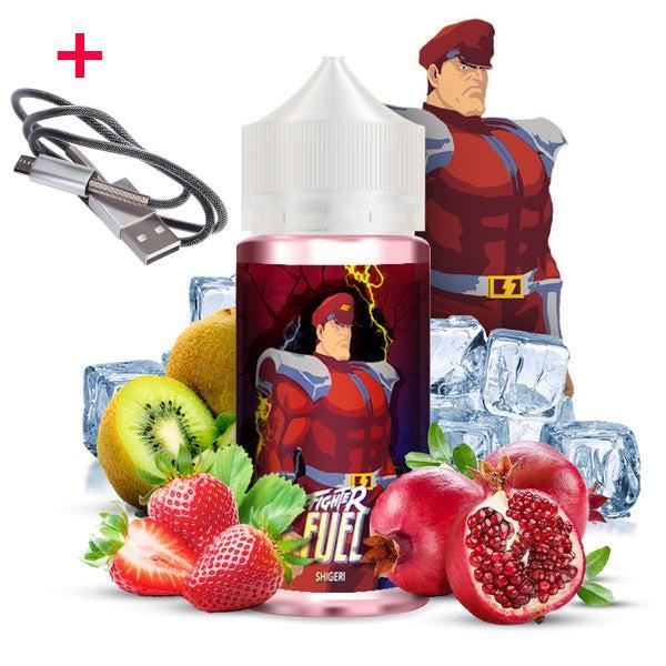 Fighter Fuel - Shigeri 100 ML + 1 Cable Micro USB Vaporesso - LEADERCLOPE