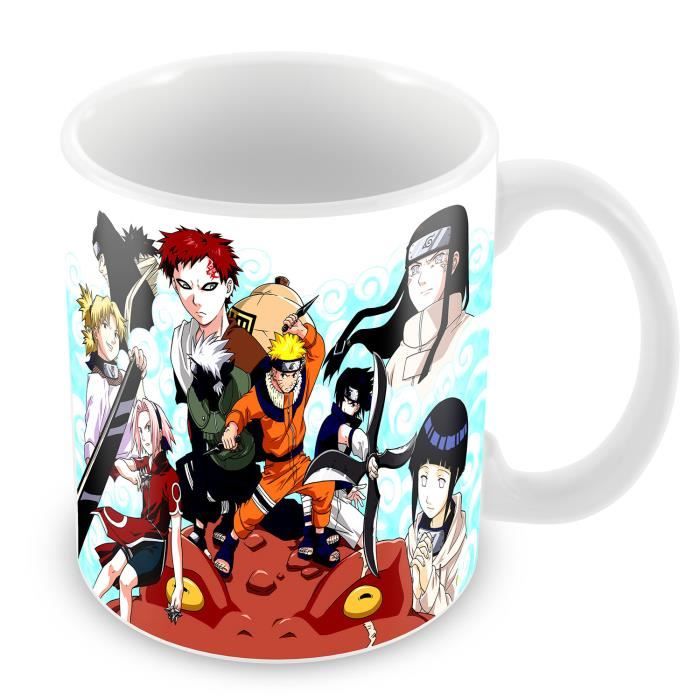 Mug naruto team 7 sasuke sakura neiji hyuga hinata gaara gamabunta manga