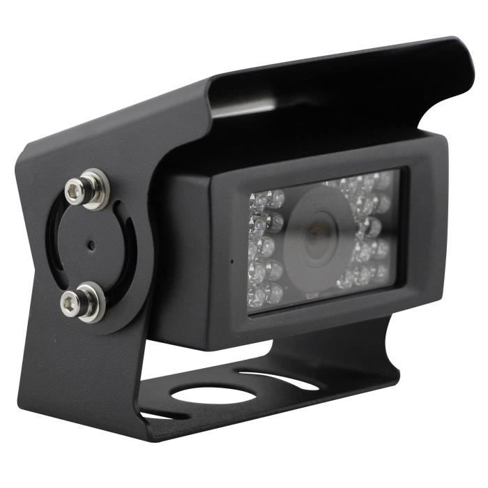 INOVTECH Caméra de recul filaire - Modèle 28 - LEDS - Noir