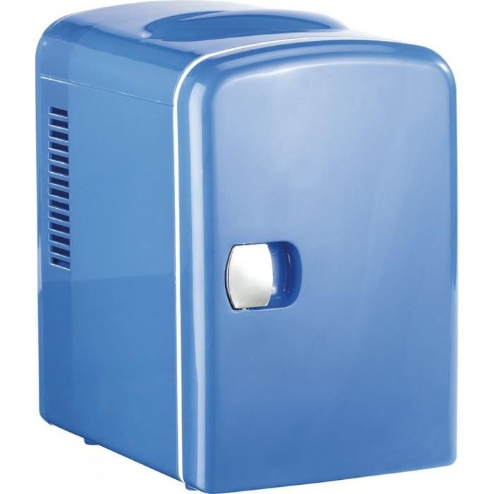 Mini réfrigérateur 2 en 1 avec prise 12 / 230 V - bleu