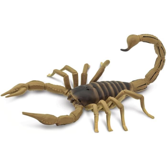 Safari joue au scorpion animal junior 18,7 cm marron