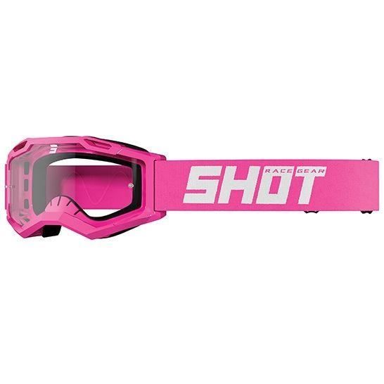SHOT Lunettes Assault - Mousse simple - Néon rose