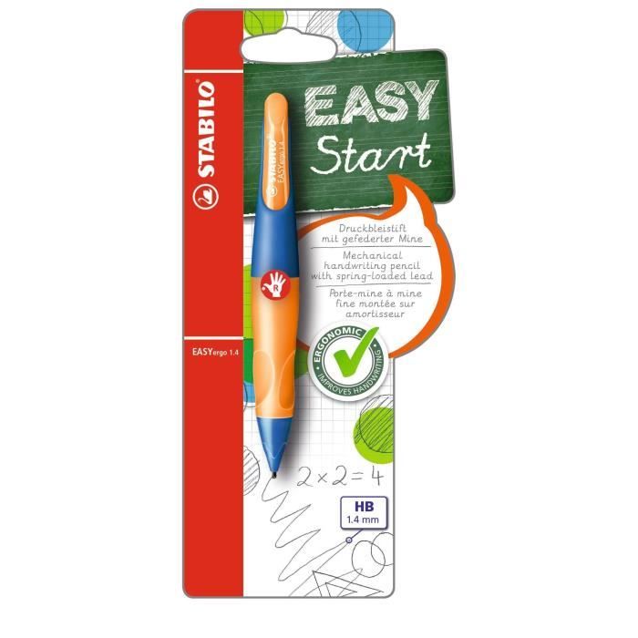 Porte-mine -EASYergo 1.4 mm- - Orange/Bleu - Droitier