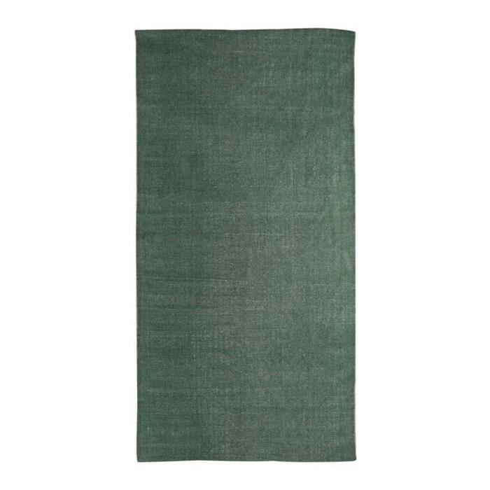 DUNES - Tapis effet délavé vert foncé 60x120