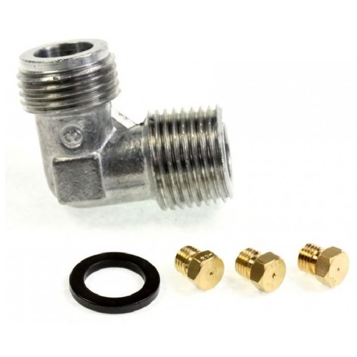 KIT INJECTEURS GAZ BUTANE POUR TABLE DE CUISSON WHIRLPOOL 481060414771