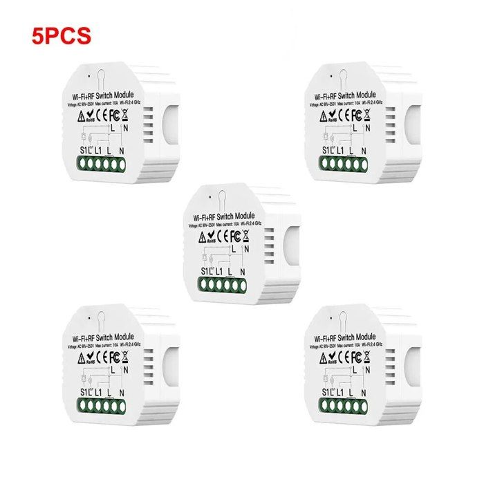 Interrupteur intelligent sans fil Tuya RF433,Module d — free download