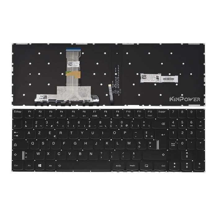 Clavier Azerty Français Compatible avec Lenovo Legion Y530-15ICH Rétro-éclairage