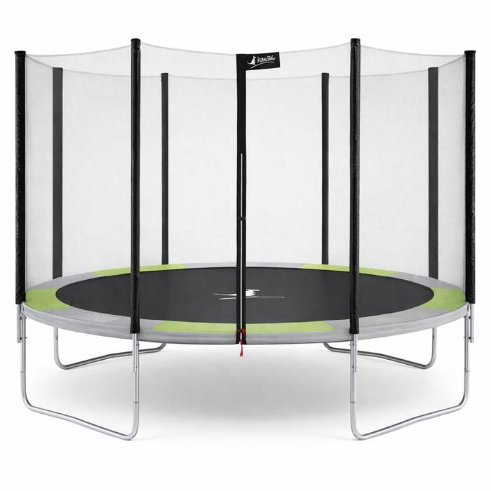 Trampoline Rond 300cm Avec Filet, échelle, Bâche Et Kit Ancrage Ralli 300