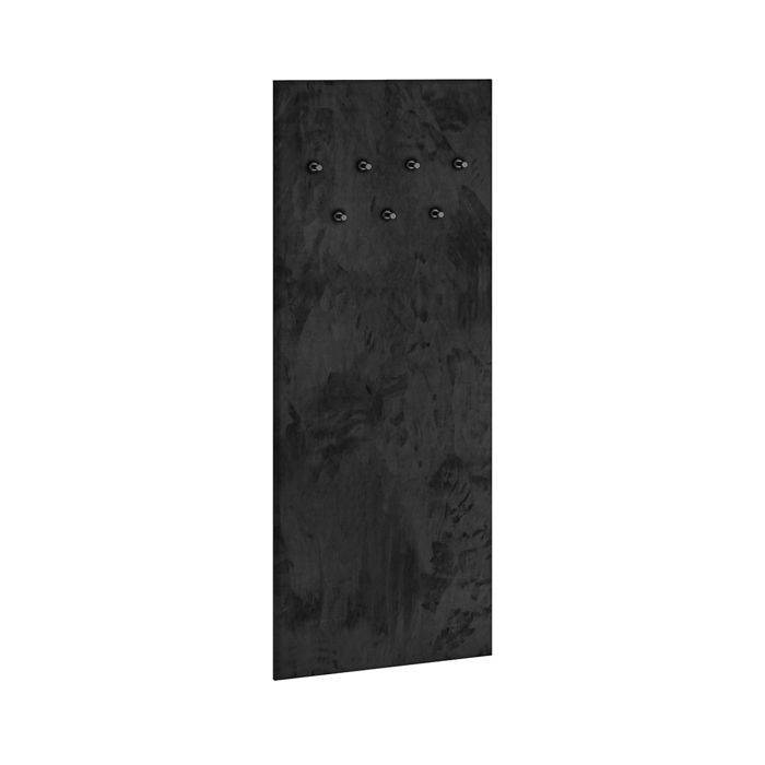 Meuble dentrée Petits-meubles - Nilo - 60 x 3 x 153cm - Noir