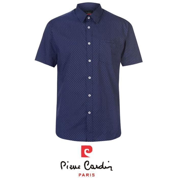 Prix Chemise Blanche Manche Courte Chemisette Pierre Cardin PIERRE