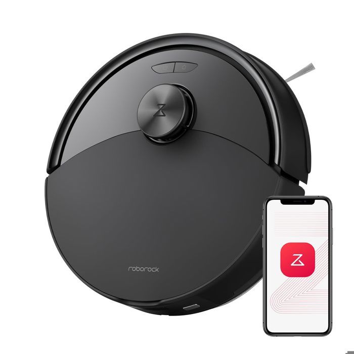 Roborock Q10 S5 Aspirateur Robot 10000Pa Double Anti emmêlementLiDAR Système de nettoyage à la serpillière à élévation automatique