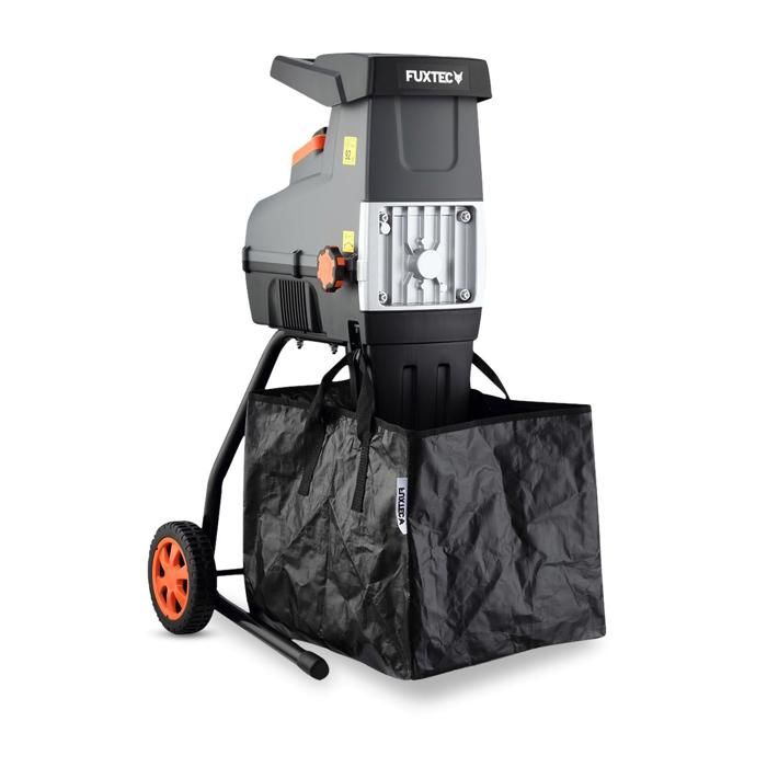 Broyeur de végétaux électrique FUXTEC FX-EGH2800T - 2800W rouleaux silencieux