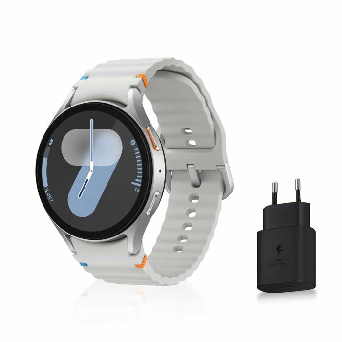Samsung Galaxy Watch7 Montre Connectée Suivi de Santé Suivi de Sport 44mm 4G Galaxy AI Chargeur secteur inclus Version FR [Exclusivité Amazon] - vue 1