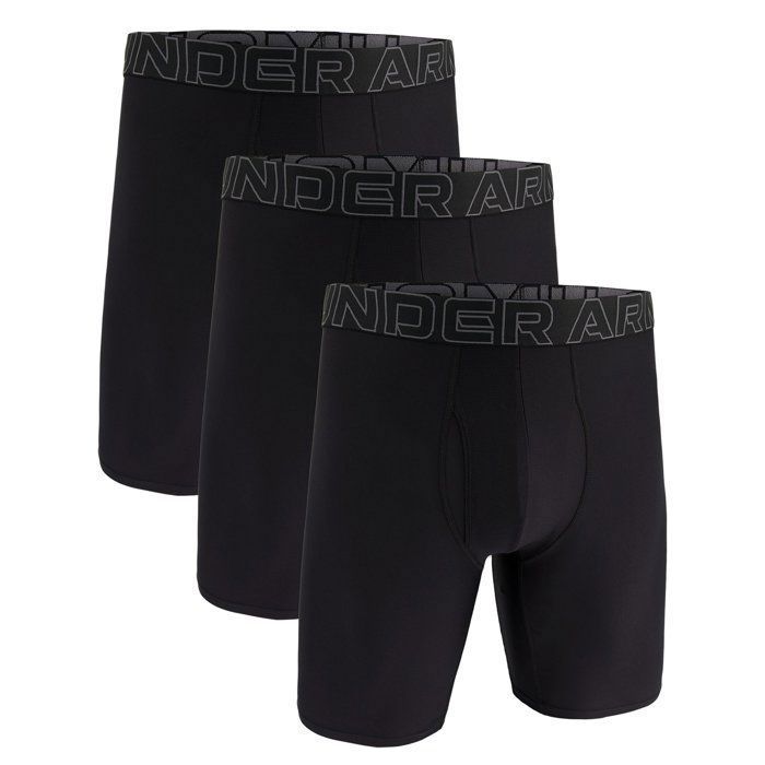 Under Armour Caleçon Homme - Paquet de 3 UA PERFORMANCE TECH - SOLID 9 IN 3PK
