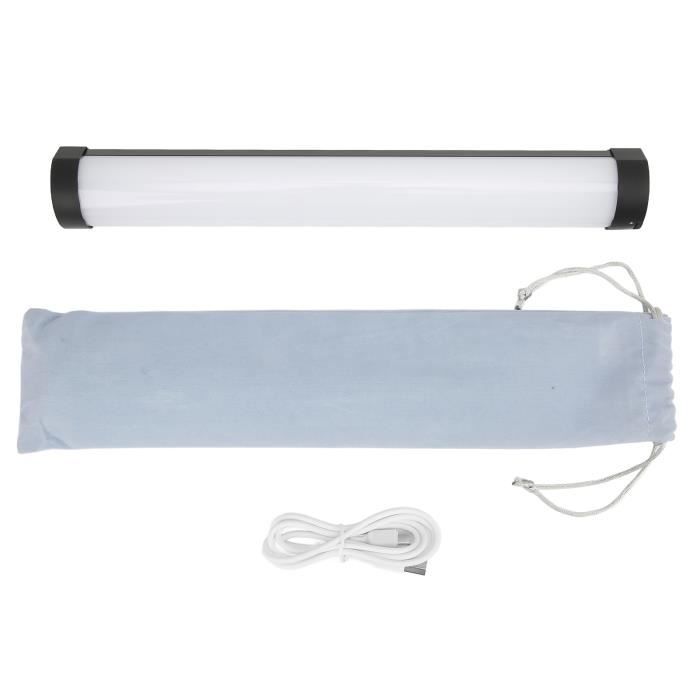 Tube Lumineux LED 12W Pour Machine-outil - 24V/36V, IP67 Antidéflagrant - Base Rotative 360° - Pour Tour, Fraiseuse, CNC