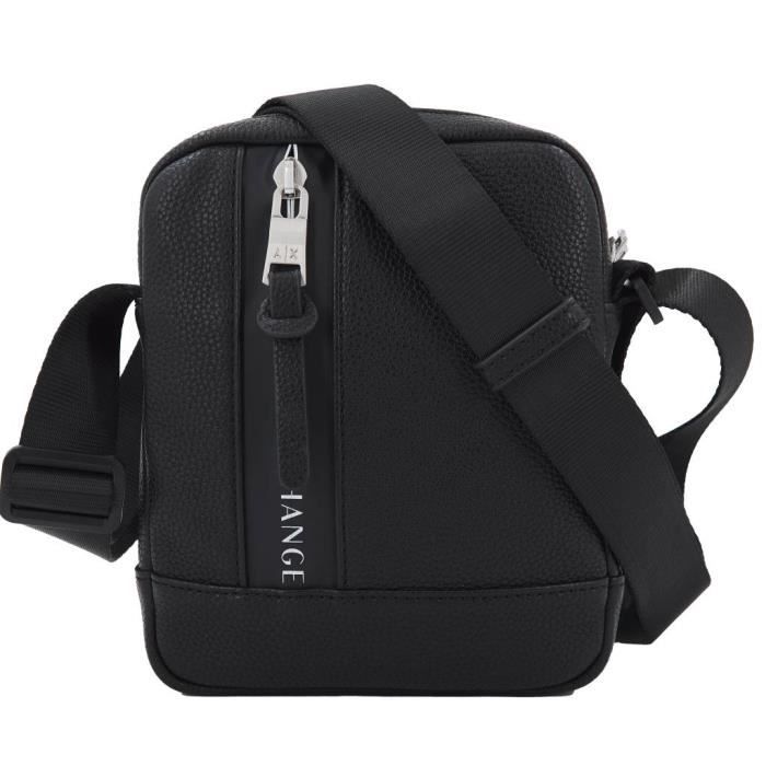 Sac ?� main - ARMANI EXCHANGE - Mod?�le 134719 - Couleur Noir - Doublure Textile - Construction 