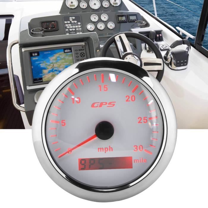 GPS Speed Gauge, 3.3in Tomètre de vitesse GPS 030mph / h de vitesse de