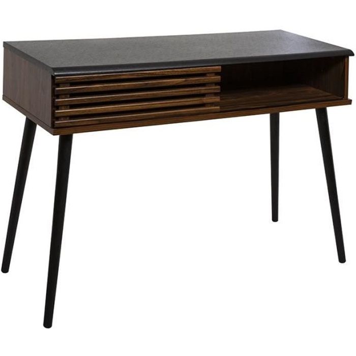 Console 1 Tiroir 1 Niche Asmar Atmosphera Achat Vente Console Console 1 Tiroir 1 Niche Asmar Cdiscount