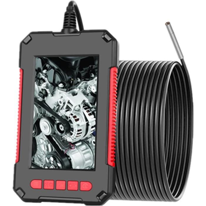 Caméra D'inspection Endoscope 8mm - Écran LCD 4,3 Pouces, 6 LED, Pour Industriel & Bricolage