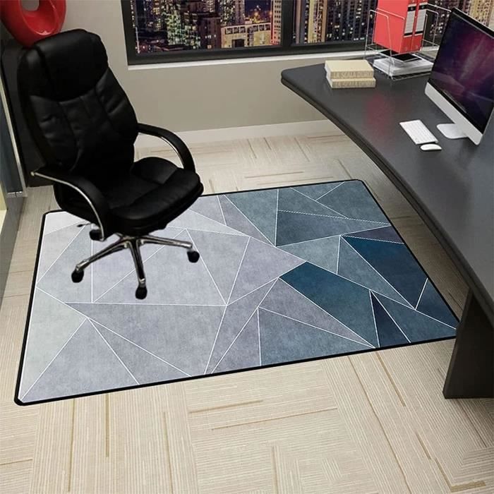 Tapis De Chaise De Bureau Antidérapant 160x180 Cm - Protection Sol Dur, Réduction Bruit, Gaming