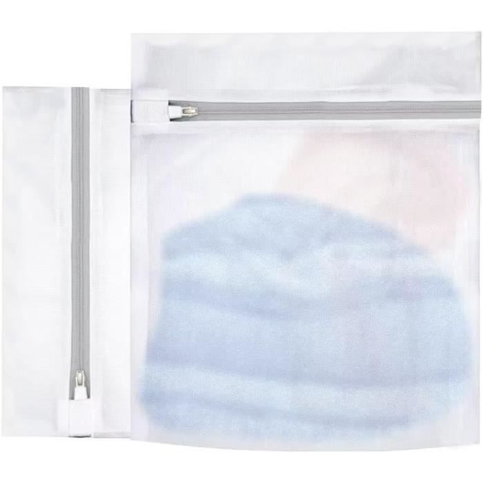 Lot De 4 Sacs à Linge En Maille - 30x40 Cm - Protection Lingerie, Vêtements Délicats En Machine - 6