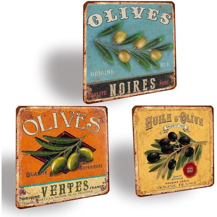Plaque Murale Métal Vintage Fleurs Et Livres – 30x20 Cm, Déco Extérieure Ou Intérieure