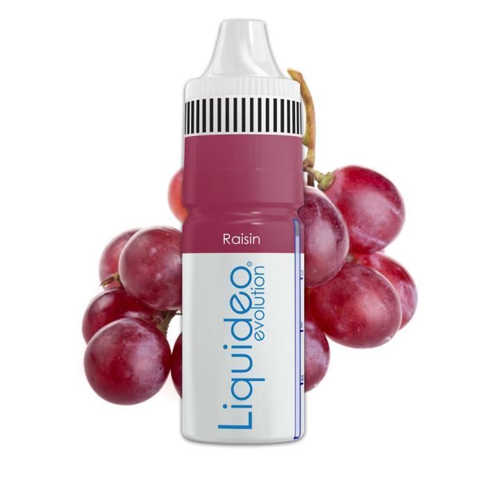 ELiquide Liquideo Saveur Raisin Taux Nicotine 10 mg pour Cigarette Electronique Cdiscount Au