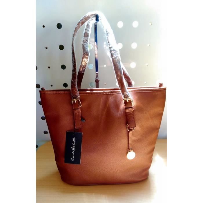 Sac a Main Femme Marque Carla Belotti Marron Neuf Achat