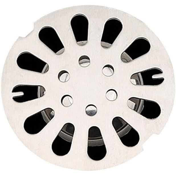 Filtre Anti-Cheveux Pour Douche Et Évier - Acier Inoxydable 304 - 12,5x12,5 Cm