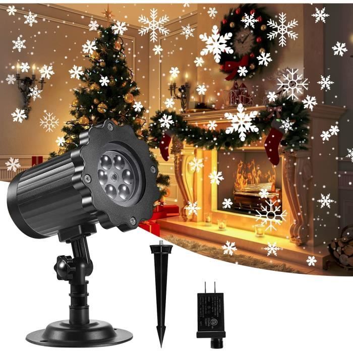 Projecteur de Lumière de Noël, Lampe de Projection à LED, Lumières de