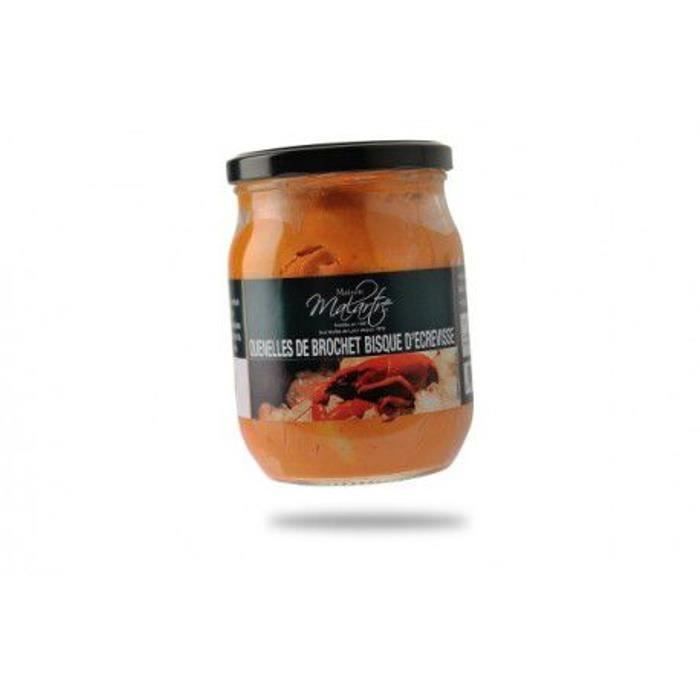 Quenelles de brochet à la bisque d' écrevisse, Pot 490 gr Cdiscount