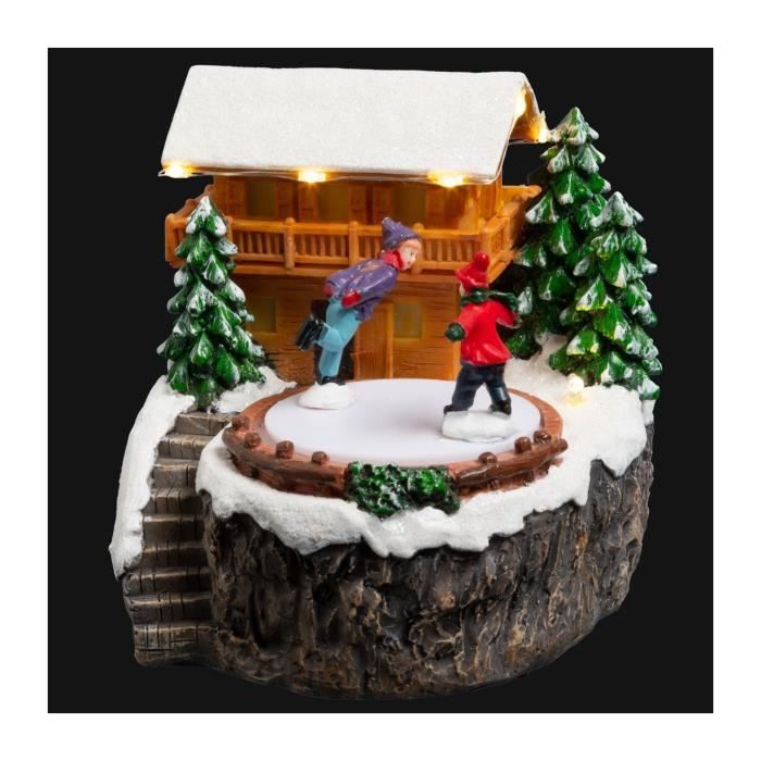 Cdiscount Village De Noel Feeric Christmas Village De Noel Lumineux Et Anime Avec Patinoire Collection Village A La Montage Neige Achat Vente Village Manege Soldes Sur Cdiscount Des Le 20 Janvier Cdiscount