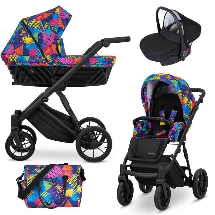 Poussette 3 en 1 bebe new arrivals 9