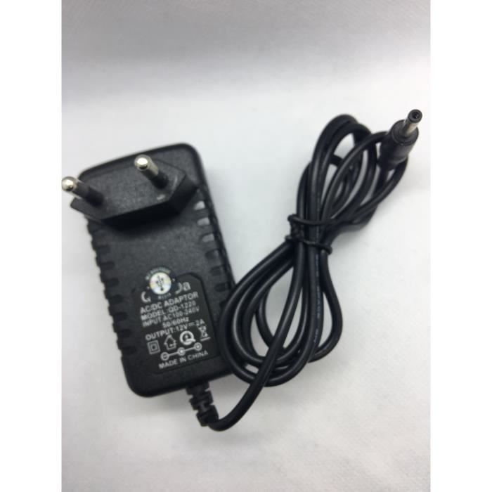 Adaptateur Secteur Alimentation Chargeur 12V pour Thomson Neo 17 TOP CHARGEUR
