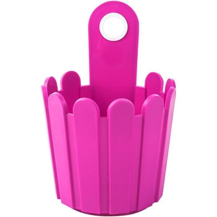 20 Pieds De Pot En Plastique Orange - Rehausseur Pour Jardinières Intérieur/extérieur, 7 X 5,5 X 2,3 Cm - 10