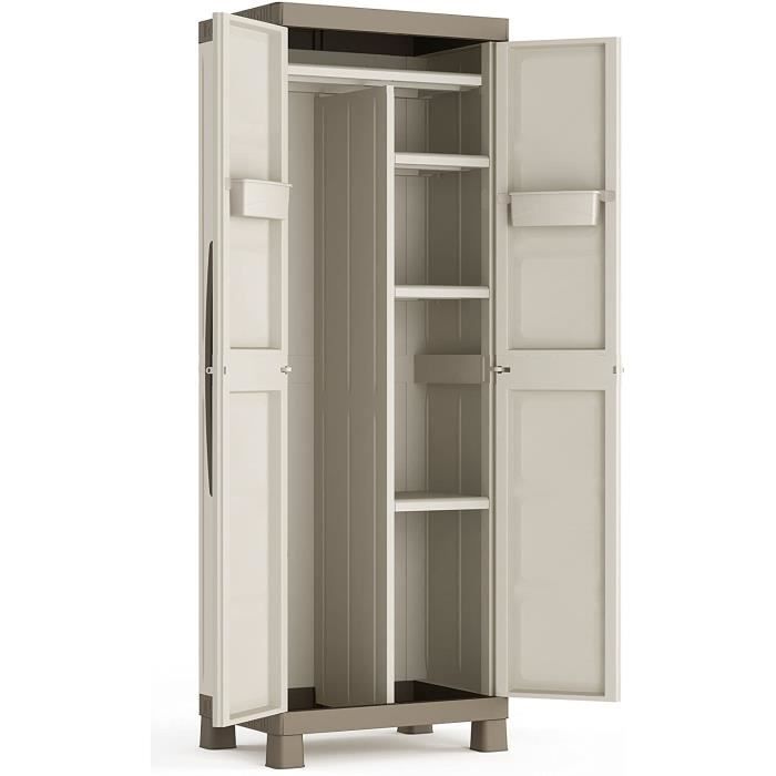 KETER Armoire Utilitaire EXCELLENCE Armoire de Rangement en Résine