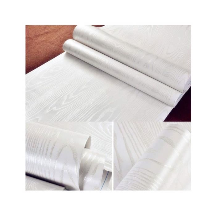 Hode Papier Adhesif Pour Meuble Bois Blanc 40 Cm 200 Cm