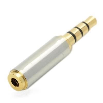 Connecteur Audio Jack 4 Broches 3 5 Mm Vers Adaptateurs 4 Broches 2 5 Mm 10 Pieces Prix Pas Cher Cdiscount