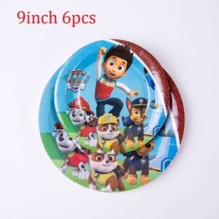 Pat Patrouille Fete D Anniversaire Decoration Patrouille Patte Jouets Ensemble Dessin Anime Sauvetage Chien Ani Ll Cdiscount Maison