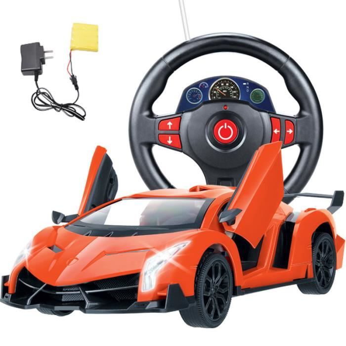 Télécommande sans fil 4 voies Off-road Toy Car, rc Voiture pour tout-petit  Garçon Jouets Camion Cadeaux d'anniversaire de Noël pour les garçons de 3-7  ans