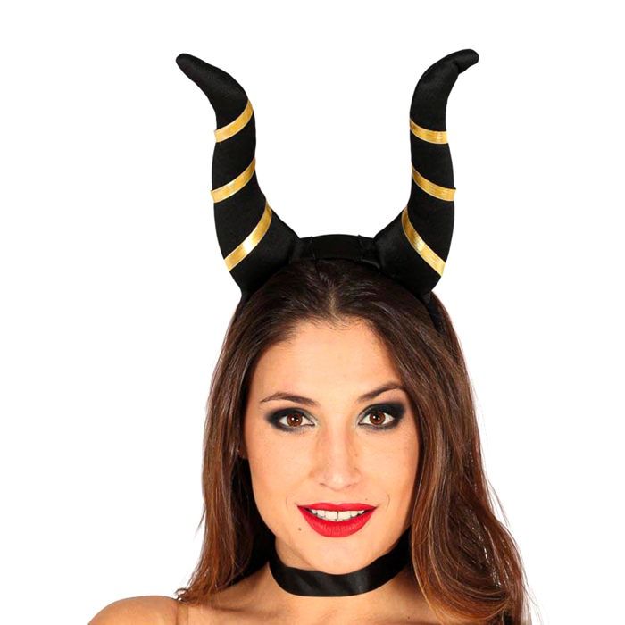 Cornes De Démon En Latex - Applique Peint à La Main, Taille Unique Adulte - Pour Halloween, Cosplay, Carnaval - 9