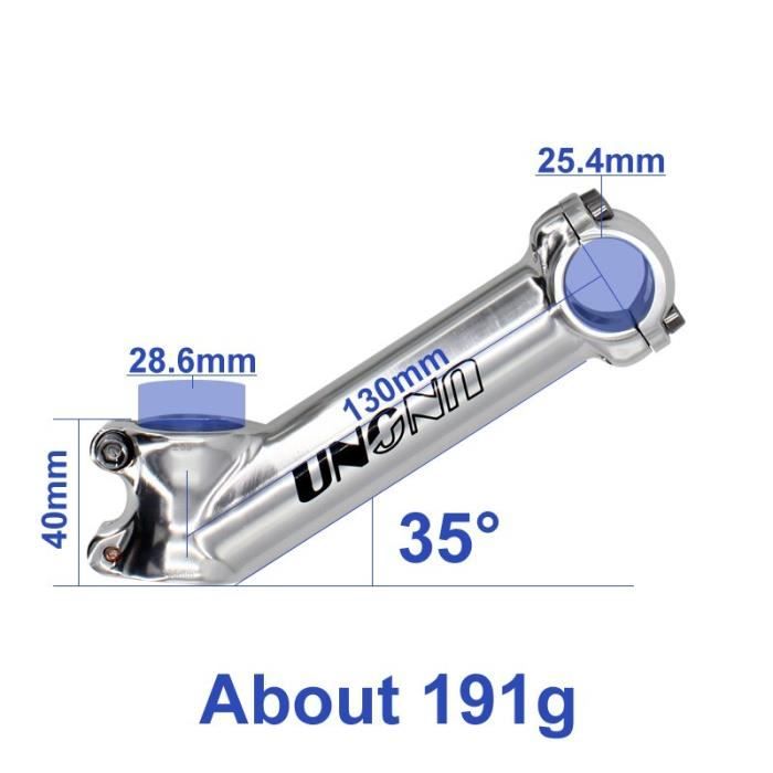 31.8 mm Pince 10 cm 100 mm Longueur Ultralight titane potence route/VTT