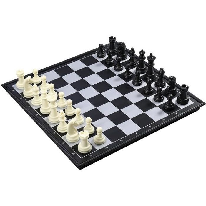 Jeu D'Échecs,Echiquier Magnetique,Echec Deluxe Pliable Echecs,Mini